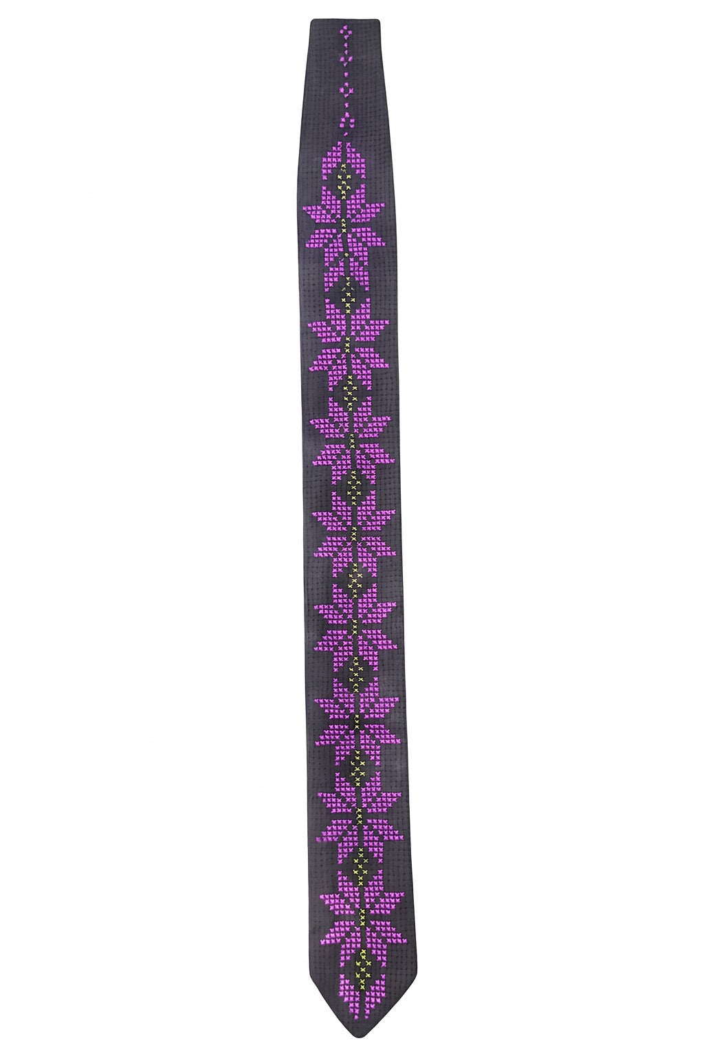 Nejmeh Al-Banafsajiyeh Tatreez Tie