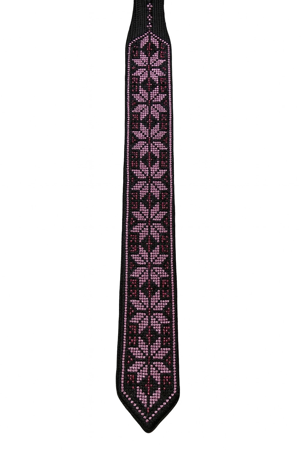Mauve Tatreez Tie