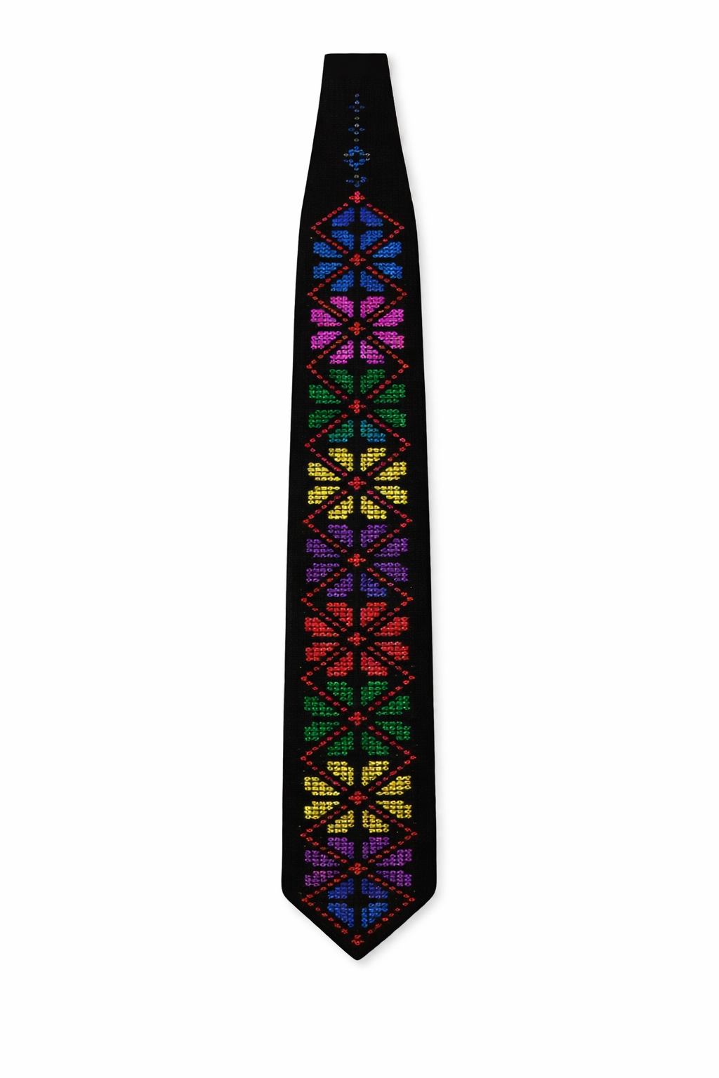 The Mosaic Tatreez Tie