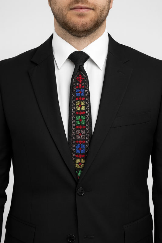 Fusifsa’ Falasteen Tatreez Tie