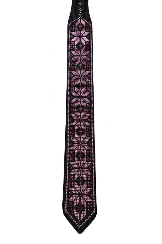 Mauve Tatreez Tie